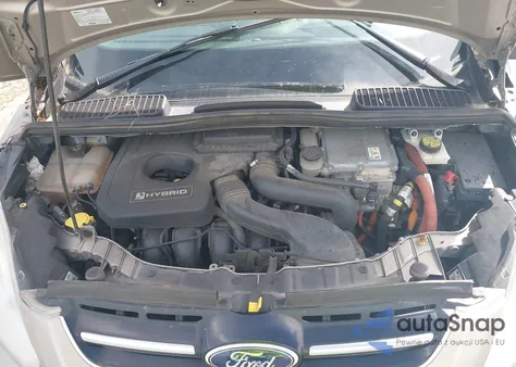 2015 Ford C-Max Hybrid Se из США, поврежденный, VIN 1FADP5AU0FL119661